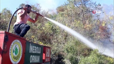  Kastamonu'da orman yangını