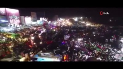 muhalefet partileri -  - Pakistan’da hükümet karşıtı protesto Videosu