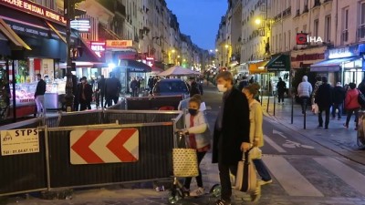  Fransa’da 8 büyükşehirde sokağa çıkma yasağı başladı