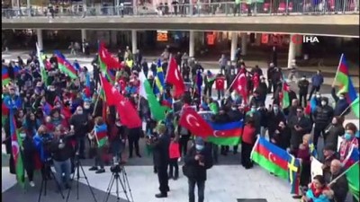 savas sucu -  - İsveç’te Ermenistan’ın Azerbaycan’a saldırıları protesto edildi Videosu