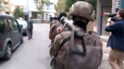 polis helikopteri -  Kartal'da uyuşturucu tacirlerine operasyon Videosu