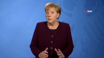 fedakarlik -  - Merkel ulusa seslendi: 'Lütfen mümkün olduğunca evde kalın' Videosu