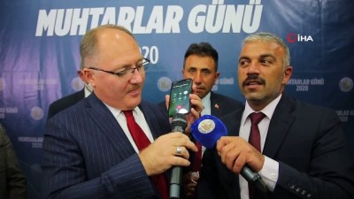 muhabbet -  Bakan Soylu: “Değerli muhtarlarımızın ve milletimizin 24 saat emrindeyiz” Videosu