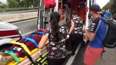 yolcu midibusu -  Antalya’da 6 araçlı zincirleme kaza: 1'i ağır 6 yaralı Videosu