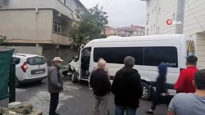  - Kocaeli’de otomobil ile servis minibüsü çarpıştı: 5 yaralı