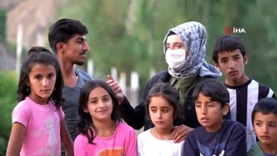  2 bin 500 rakımlı tepede ders