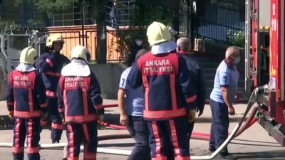 Başkentte çıkan yangında bir ev kullanılamaz hale geldi - ANKARA