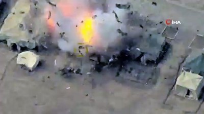  - Ermenistan’a ait sahra karargahı vuruldu