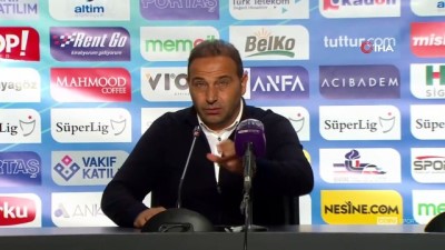 Fuat Çapa: “Beraberliğe üzüleceğimiz karşılaşmada mağlup olduk”