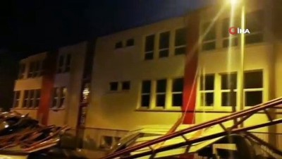  - Morbihan'ı Alex Fırtınası vurdu: 80 bin hane elektriksiz kaldı