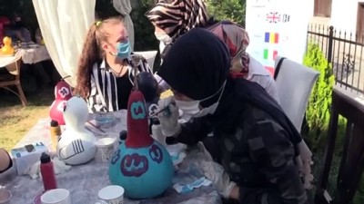 el sanatlari - 'Özel bireyler' süs kabaklarını boyadı - KASTAMONU Videosu