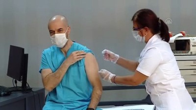 eros - Uludağ Üniversitesinde Kovid-19 aşı denemelerine başlandı - BURSA Videosu
