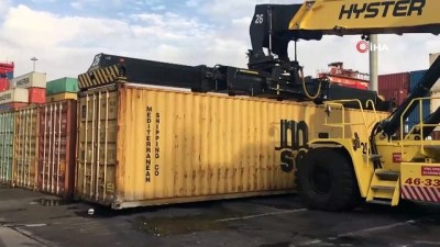 kokain -  Aksiyon filmlerini aratmayan operasyon: Mersin Limanı'nda 220 kilo kokain ele geçirildi Videosu