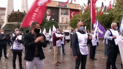 yerel secimler -  Bakırköy Belediyesi’nde sözleşme yenileme eylemler sürüyor Videosu
