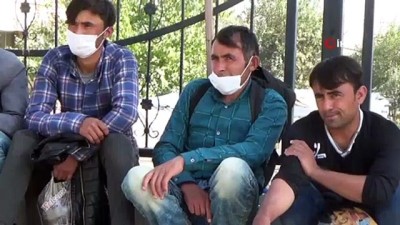  Düzensiz göçmenlerin umut yolculuğu Diyarbakır’da son buldu