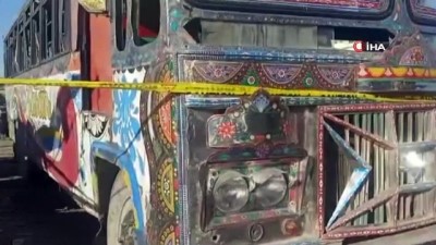 otobus duragi -  - Pakistan’da yolcu otobüsü patladı: 6 yaralı Videosu