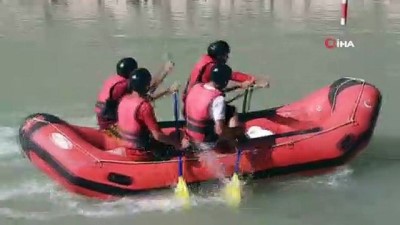 dera - Terörden temizlenen Zap Suyu’nda Türkiye Şampiyonası hazırlığı Videosu