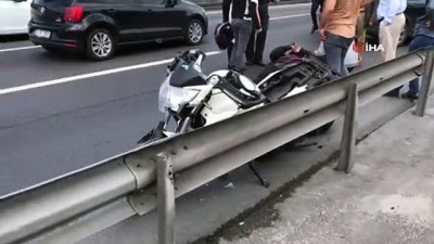kirkoy -  E5 Karayolunda trafik kazası: 1 yaralı Videosu
