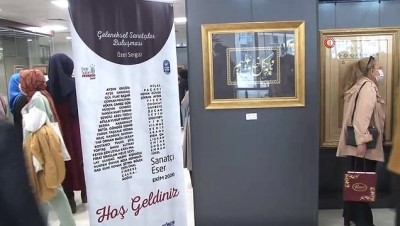  Eyüpsultan’da ‘41 eser 41 sanatçı’ sergisi açıldı
