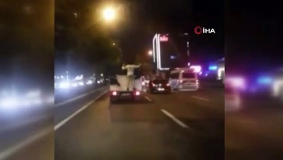 tehlikeli yolculuk -  Kamyonet kasasında tehlikeli yolculuk Videosu