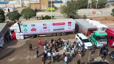  - Kuveytli hayırseverlerden Suriye’ye 5 tır insani yardım