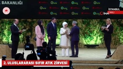 enerji tasarrufu -  Ambalaj atığı toplama ayırma tesisi örnek gösteriliyor Videosu