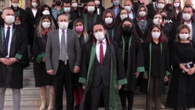bicakli saldiri -  Konya Barosu avukat Asilcan Tuzcu'ya yapılan bıçaklı saldırıyı kınadı Videosu