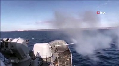 silah egitimi -  Türk Deniz Kuvvetleri'nden Saros Körfezi'nde atış eğitimi Videosu