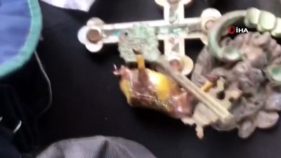 tarihi eser kacakciligi -  26 tarihi eseri 500 bin liraya satmak isterken yakalandılar Videosu