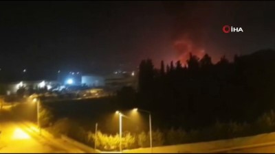 gundogdu -  Bursa’da geri dönüşüm fabrikasında yangın Videosu