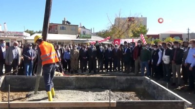 beton mikseri -  Erciş’te Millet Bahçesi'nin temel atma töreni gerçekleştirildi Videosu