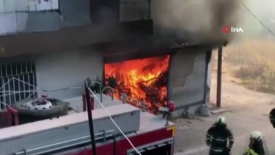mustakil ev -  Hatay'da depo yangını Videosu