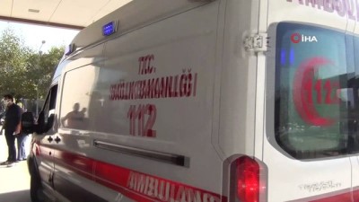 yasli adam -  İskeleden düşen işçi ağır yaralandı Videosu