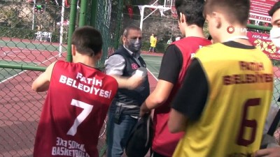  Fatih’te 7’nci sokak basketbol turnuvası başladı
