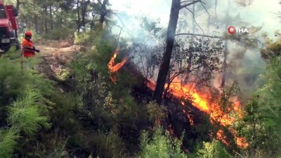 itfaiye araci -  Manavgat'ta orman yangını Videosu