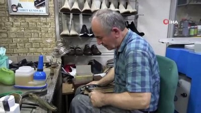  Yarım asırlık ayakkabı ustaları teknolojiye direniyor