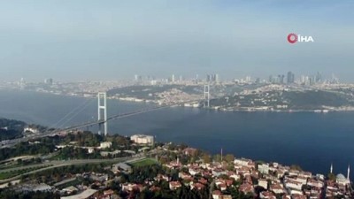  İstanbul'da kartpostallık sis manzarası