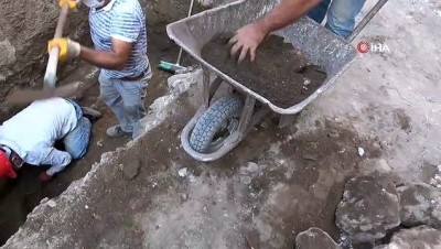 arkeolojik kazi -  Kızkalesi'nin kara uzantısı Korykos'ta ilk kez kazı yapıldı Videosu