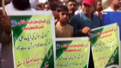 islam -  - Pakistan’da Fransa protestosu Videosu