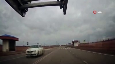 arac ici kamera -  - Rusya’da feci trafik kazası Videosu