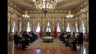  Sağlık Bakanı Fahrettin Koca, İstanbul Valiliği’nde