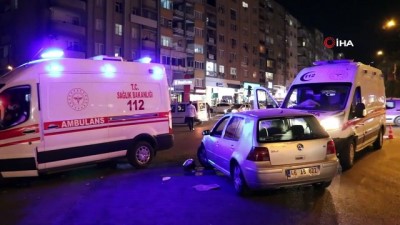 saglik gorevlisi -  Ambulans ile otomobil çarpıştı 6 yaralı Videosu