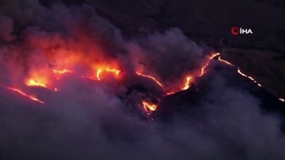  - California’da yangınlar nedeniyle 100 bin kişiye tahliye emri