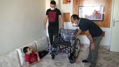 yurume engelli - Yürüme engelli Diyar’ın tablet hayali gerçek oldu Videosu