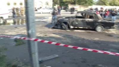 patlama sesi -  - Ermenistan'ın Berde’ye füze saldırısında 21 kişi öldü Videosu