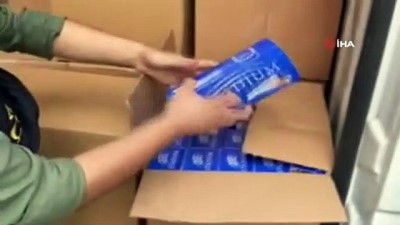 dedektor kopek -  Fabrika gibi çalışan kaçak tütün depolarına baskın Videosu