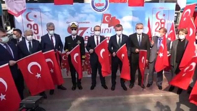 peygamber -  Kocaeli dağıtılan 97 bin Türk bayrağı ile sokaklar kırmızı beyaza büründü Videosu