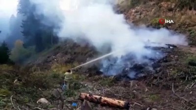 dinler -  Örümcek ormanlarında yangın çıktı Videosu