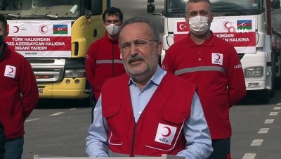 yardim malzemesi -  - Türk Kızılayı'ndan Azerbaycan'a yardım eli Videosu