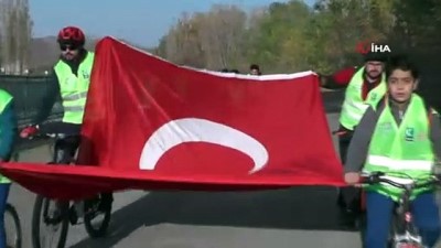 gaziler -  Oltulu Yeşilaycılar Cumhuriyet için pedallarını çevirdiler Videosu